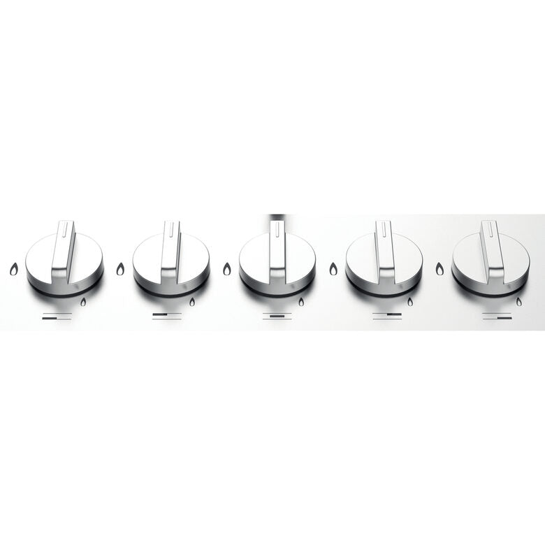 Hotpoint FTGHL 751 D/IX/HA Acciaio inossidabile Da incasso 75 cm Gas 5 Fornello(i)
