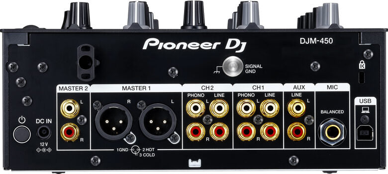 Pioneer DJ DJM-450 controller per DJ 2 canali Nero
