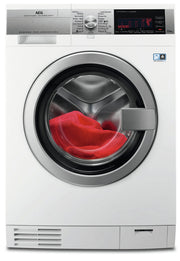AEG L 99697 HWD lavasciuga Libera installazione Caricamento frontale Bianco