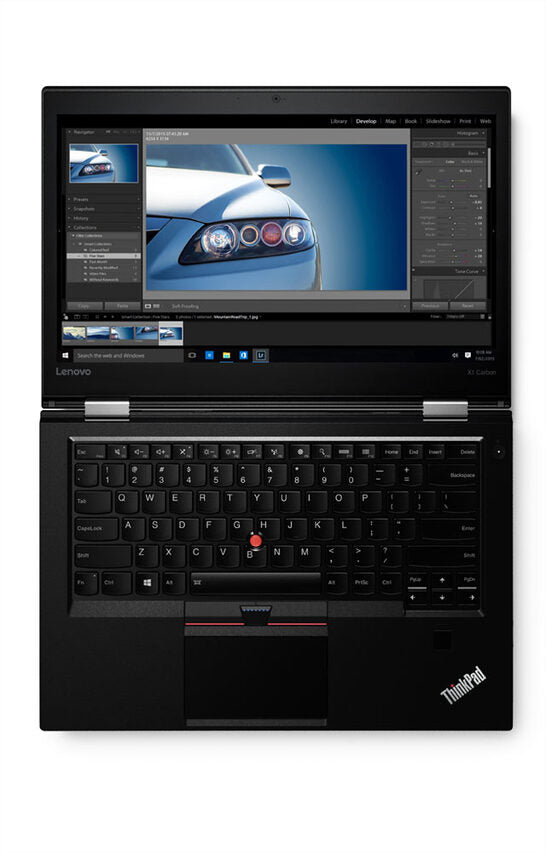 Lenovo ThinkPad X1 Carbon Ultrabook 35,6 cm (14") Quad HD Intel® Core™ i7 della sesta generazione 8 GB LPDDR3-SDRAM 512 GB SSD Wi-Fi 5 (802.11ac) Windows 10 Pro Nero