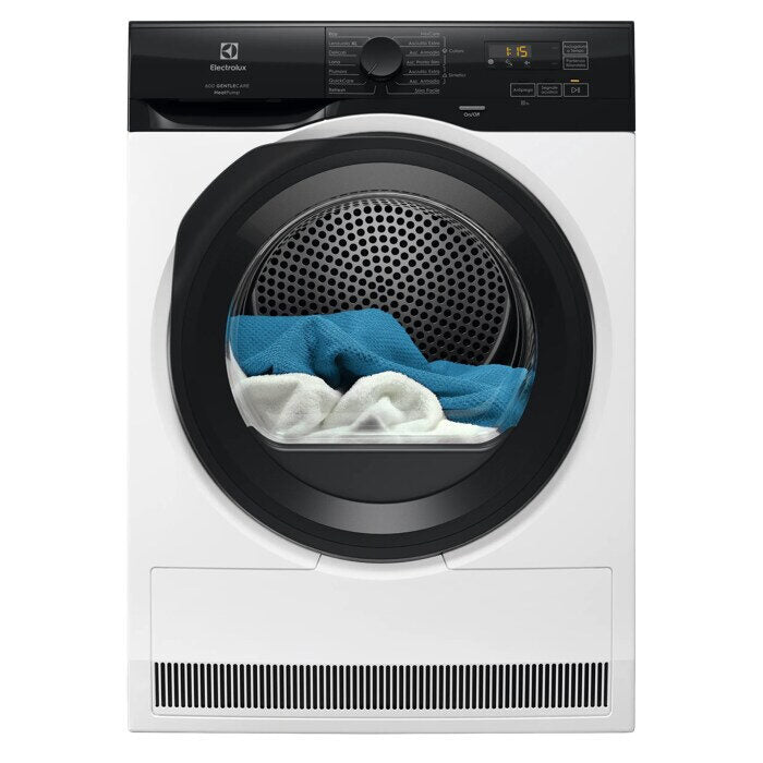 Electrolux EW6H1ZBG9C asciugatrice Libera installazione Caricamento frontale 9 kg Bianco, Nero