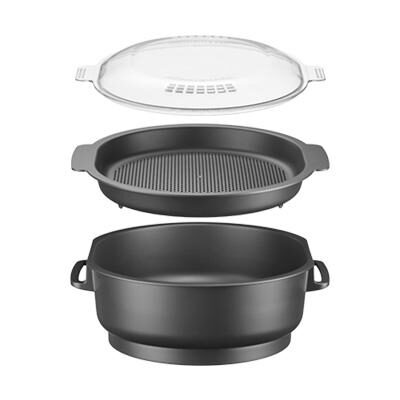 KitchenAid 5KCF0104ECA 1500 W 4,5 L Rosso