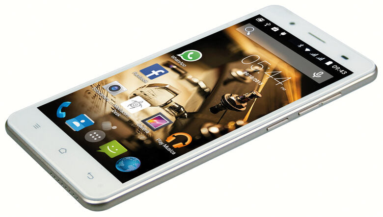 Mediacom PhonePad Duo G511 12,7 cm (5") Doppia SIM Android 5.1 4G Micro-USB 1 GB 8 GB 2200 mAh Grigio, Bianco