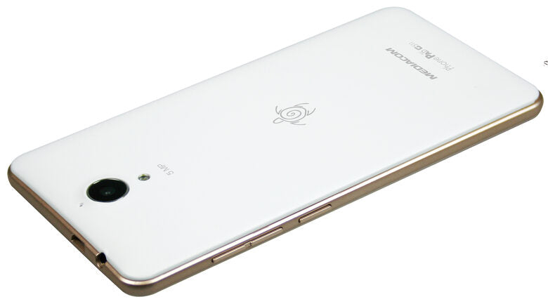 Mediacom PhonePad Duo G511 12,7 cm (5") Doppia SIM Android 5.1 4G Micro-USB 1 GB 8 GB 2200 mAh Oro, Bianco