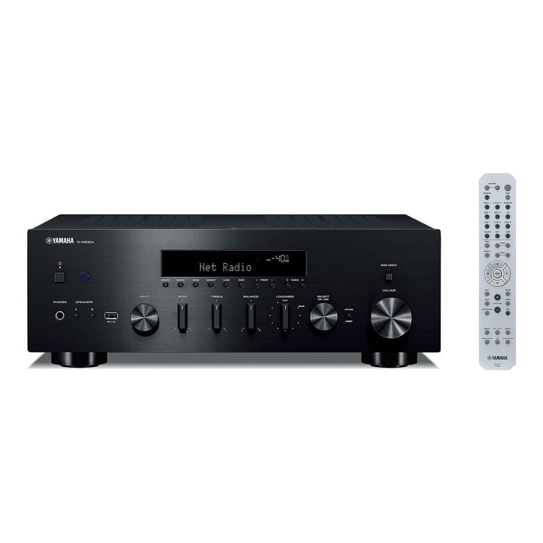 Yamaha R-N600A Sintoamplificatore di rete MusicCast con radio DAB/DAB+ ricevitore AV 80 W Nero