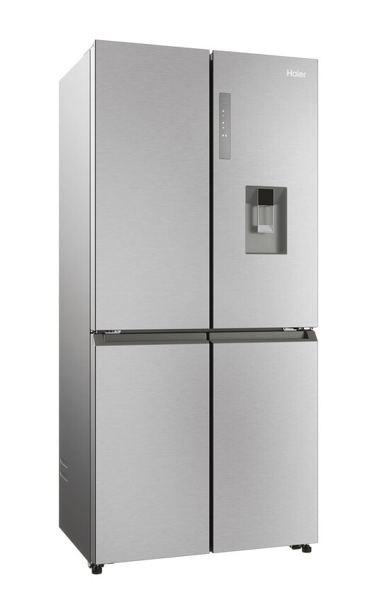 Haier HCR3818EWMM Libera installazione 463 L Platino, Acciaio inox