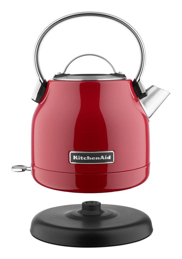 KitchenAid 5KEK1222EER bollitore elettrico 1,25 L 2200 W Nero, Rosso, Acciaio inox