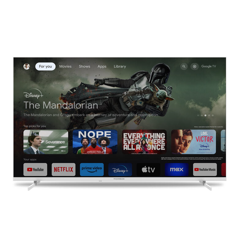 Thomson 55UG4S14W TV 139,7 cm (55") 4K Ultra HD Smart TV Wi-Fi Bianco