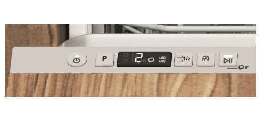 Hotpoint H2I HUD526 AS Lavastoviglie a Incasso Scomparsa Totale 14 coperti E