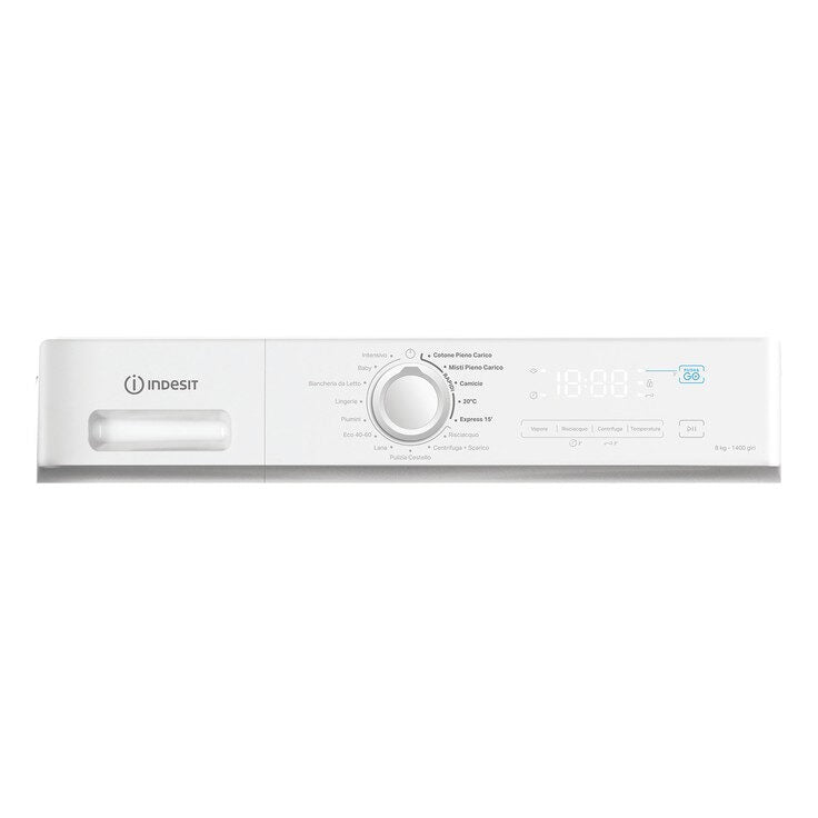 Indesit IMA 864 MY TIME IT Lavatrice A Libera Installazione 8kg, 1400 Giri, Classe A, Bianco, Display Digitale