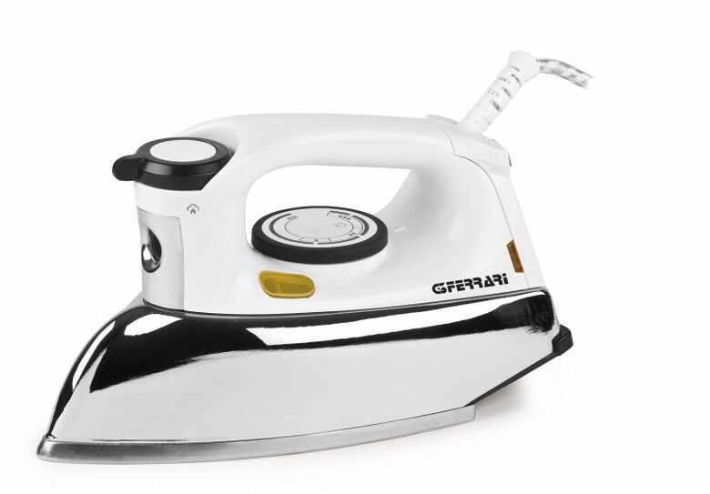 G3 Ferrari Passione Ferro da stiro a secco e a vapore Alluminio 1200 W Acciaio inossidabile, Bianco