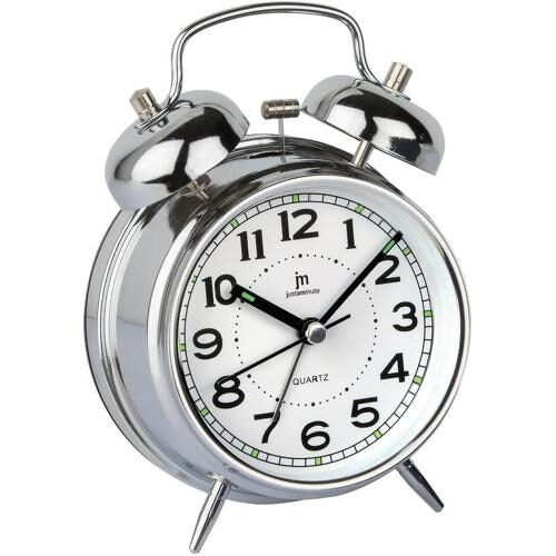Lowell Justaminute JA7040 Orologio da tavolo in quarzo Rotondo Cromo