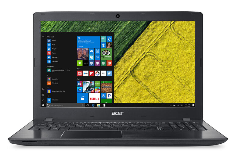 Acer Aspire E E5-553-T17H Computer portatile 39,6 cm (15.6") HD 7th Generation AMD A10-Series APUs 16 GB DDR4-SDRAM 1000 GB HDD Wi-Fi 5 (802.11ac) Windows 10 Home Nero