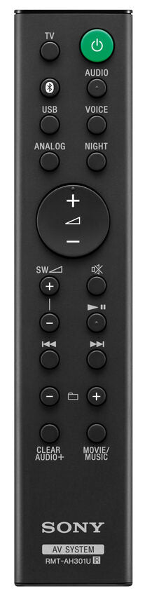 Sony HTMT301 Soundbar compatta a 2.1 canali, 100W, Subwoofer Slim Wireless, Nero