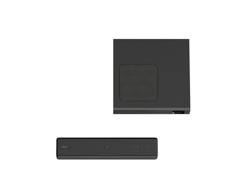 Sony HTMT301 Soundbar compatta a 2.1 canali, 100W, Subwoofer Slim Wireless, Nero