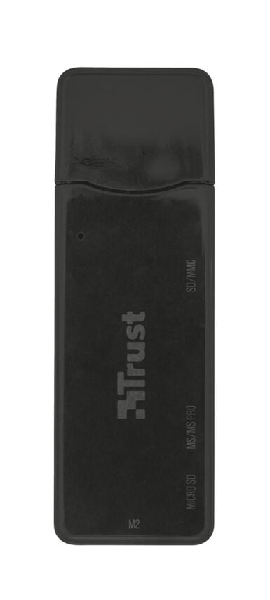 Trust NANGA lettore di schede USB 3.2 Gen 1 (3.1 Gen 1) Type-A Nero