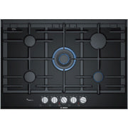 Bosch PRR7A6D70 piano cottura Nero Da incasso Gas 5 Fornello(i)