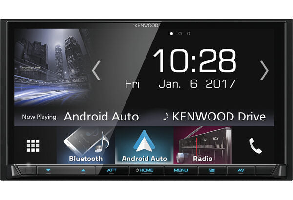 Kenwood Electronics DMX7017BTS Ricevitore multimediale per auto Nero 200 W Bluetooth