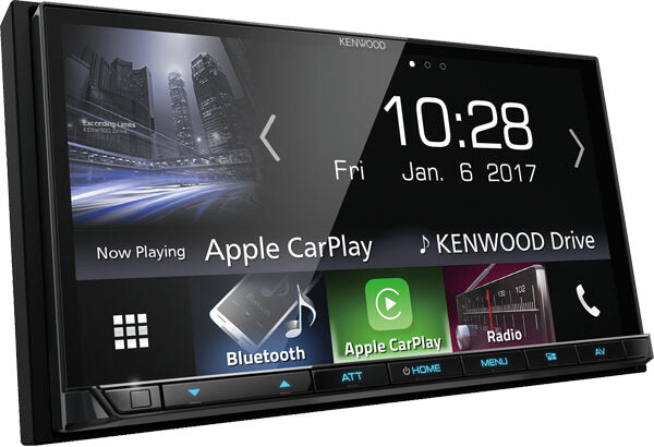 Kenwood Electronics DMX7017BTS Ricevitore multimediale per auto Nero 200 W Bluetooth
