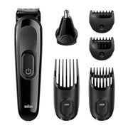 Braun MGK3020 regolabarba Bagnato e secco Nero