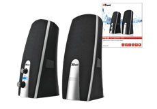 Trust MiLa 2.0 Speaker Set Nero, Argento Cablato 5 W