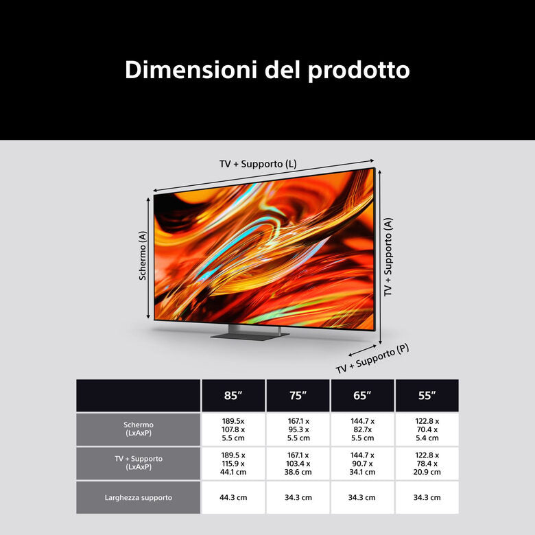 Sony 55 TV LCD BRAVIA 7 II XR75M2