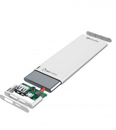 Cellularline FreePower Slim 3000 - Universale Caricabatterie portatile ultrasottile Bianco