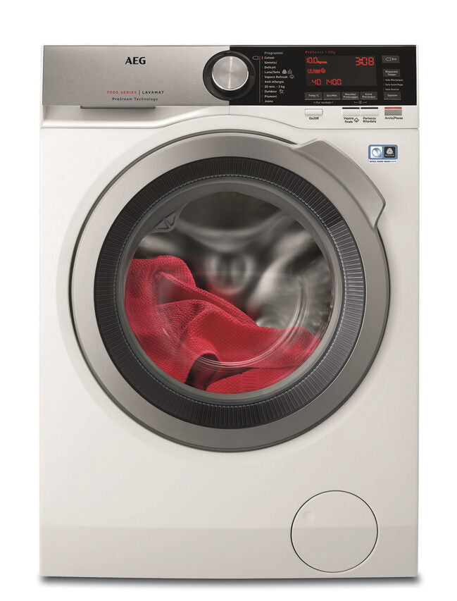 AEG L7FEC146 lavatrice Caricamento frontale 10 kg 1400 Giri/min C Grigio, Bianco