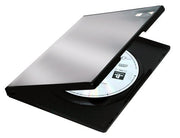 Fellowes 83357 custodia CD/DVD Scatola con DVD 1 dischi Nero