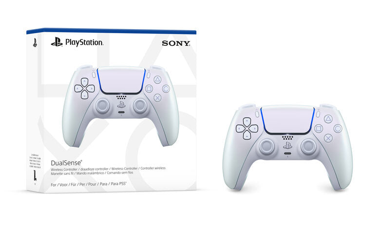 Sony DualSense PS5 Controller wireless  per Playstation 5 Chroma Pearl