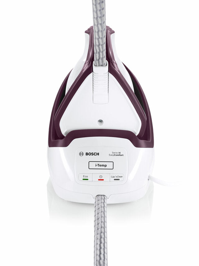 Bosch Serie 4 TDS4020 ferro da stiro a caldaia 2400 W 1,4 L Piastra Ceranium Glissée Rosso, Bianco