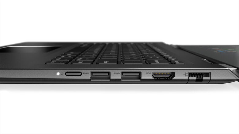 Lenovo Yoga 510 Ibrido (2 in 1) 35,6 cm (14") Touch screen HD 7th Generation AMD A9-Series APUs 4 GB DDR4-SDRAM 1000 GB HDD Wi-Fi 5 (802.11ac) Windows 10 Home Nero