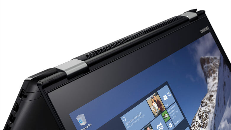 Lenovo Yoga 510 Ibrido (2 in 1) 35,6 cm (14") Touch screen HD 7th Generation AMD A9-Series APUs 4 GB DDR4-SDRAM 1000 GB HDD Wi-Fi 5 (802.11ac) Windows 10 Home Nero