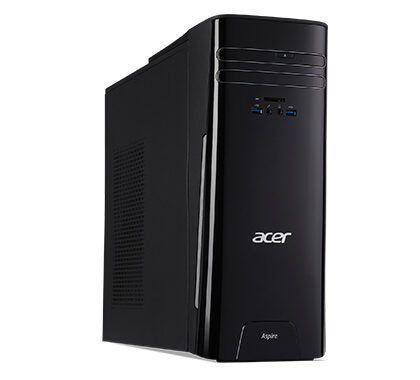 Acer Aspire TC-281 DDR4-SDRAM A10-9700 7th Generation AMD A10-Series APUs 12 GB 1000 GB HDD Windows 10 Home PC Nero