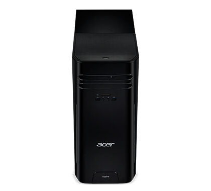 Acer Aspire TC-281 DDR4-SDRAM A10-9700 7th Generation AMD A10-Series APUs 12 GB 1000 GB HDD Windows 10 Home PC Nero