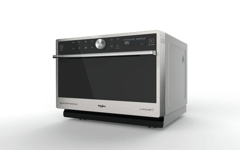 Whirlpool MWP 3391 SX Superficie piana Microonde combinato 33 L 1000 W Nero, Acciaio inossidabile