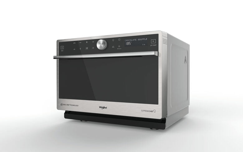 Whirlpool MWP 3391 SX Superficie piana Microonde combinato 33 L 1000 W Nero, Acciaio inossidabile