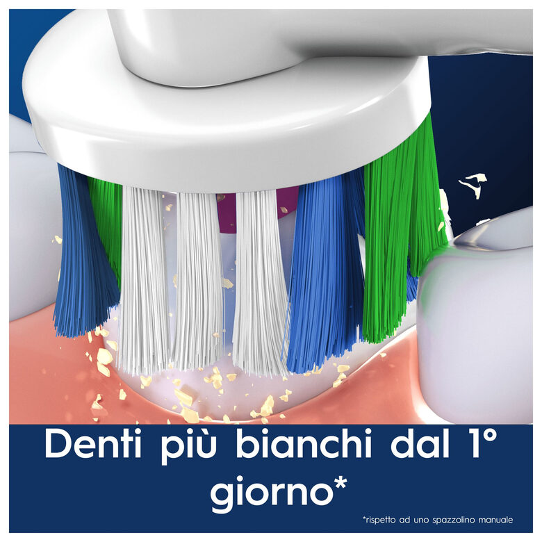 Oralb Power Ricambi Eb18-3 3d White 3 Pezzi