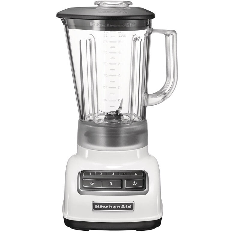 KitchenAid 5KSB1565EWH frullatore 1,75 L Frullatore da tavolo Nero, Trasparente, Bianco