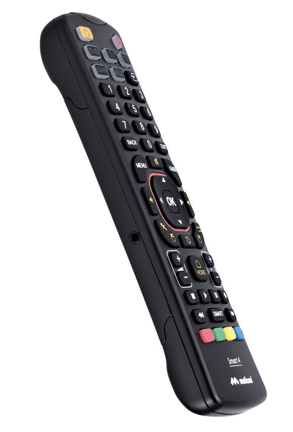 Meliconi Smart 4 telecomando RF Wireless TV, Sintonizzatore TV Pulsanti