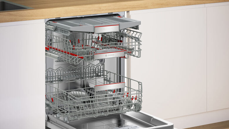Bosch Serie 8 SMV8YCX02E Lavastoviglie a Incasso Scomparsa Totale 14 coperti A
