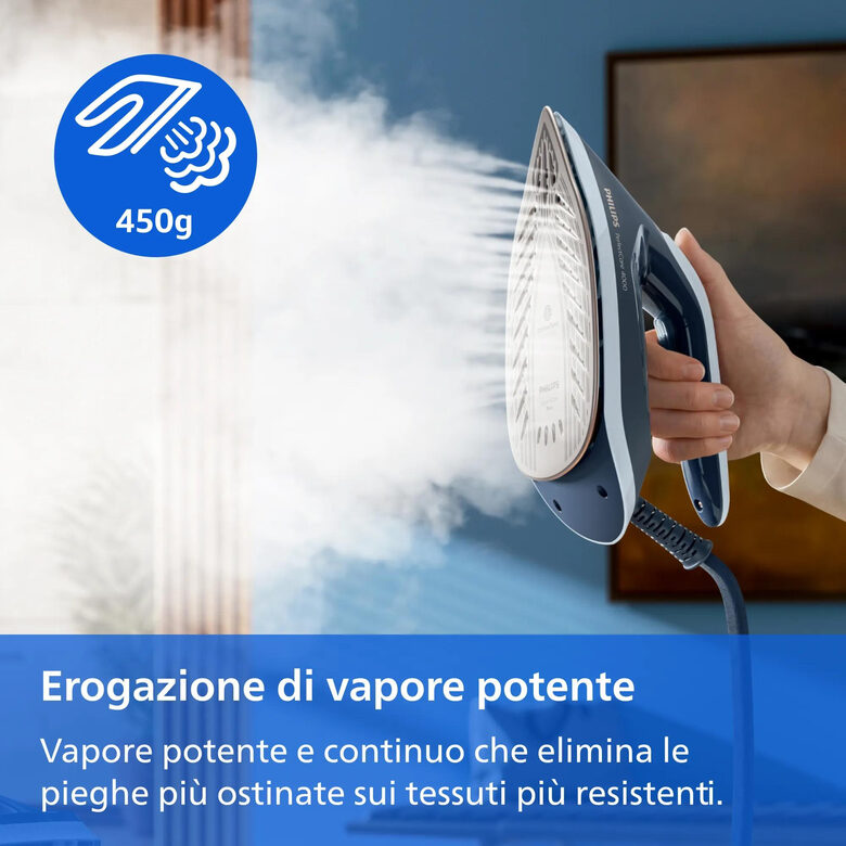 Philips PerfectCare Serie 4000 PSG4020/20 Ferro da Stiro con Caldaia 2400 W 6,5 Bar Serbatoio 1,7 L