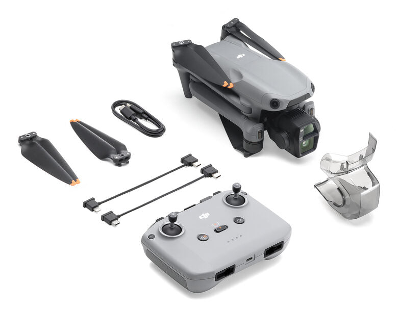 DJI Air 3s Drone RC-N3 4 rotori Quadrirotore 50 MP 3840 x 2160 Pixel 4276 mAh Grigio