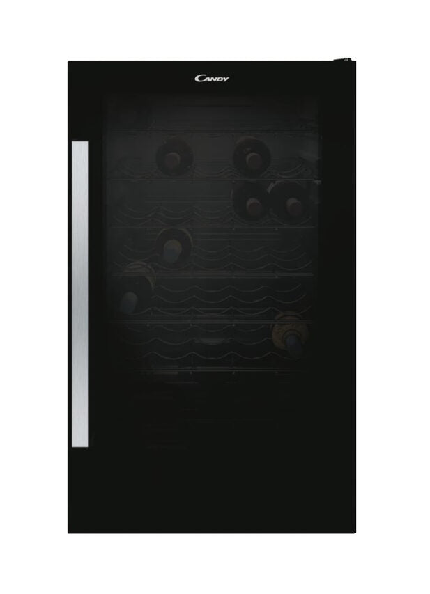 Candy DiVino CWC 150 ED/N Cantinetta vino con compressore Libera installazione Nero 41 bottiglia/bottiglie