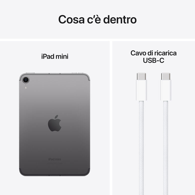 Apple iPad mini Wi-Fi + Cellular 128GB - Grigio Siderale