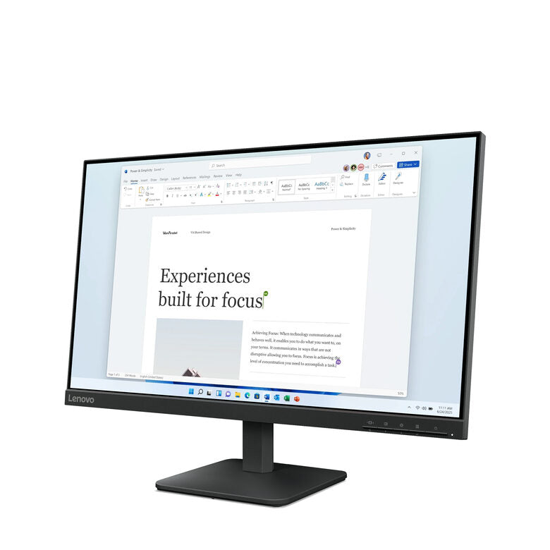 Lenovo L24-4e 24 FHD IPS 100Hz VGA + HDMI FreeSync