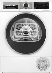 Bosch WQG245D0IT Serie 6 Asciugatrice A Libera Installazione 9 Kg, Pompa Di Calore, Condensatore Autopulente, Auto Dry, Classe C, Bianco