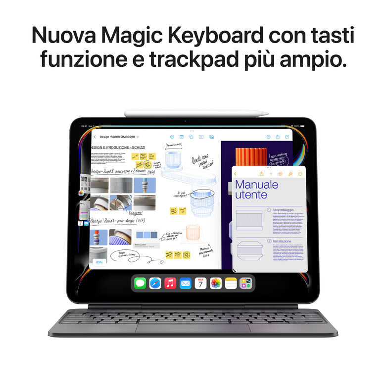 Apple iPad Pro 13'' Wi-Fi 512GB Standard glass - Nero Siderale