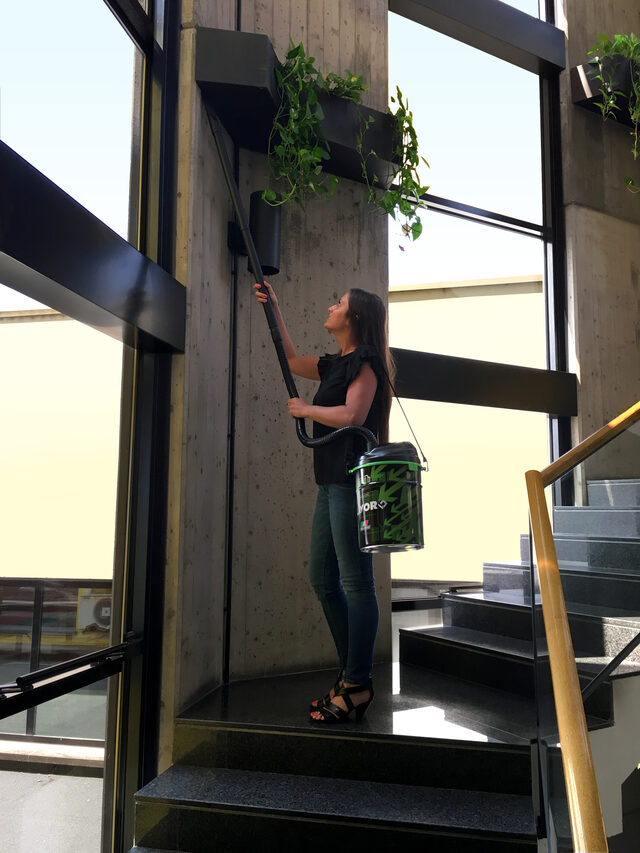 Lavorwash FREE VAC 1.0 Bidone Aspiratutto 12 L Nero, Verde