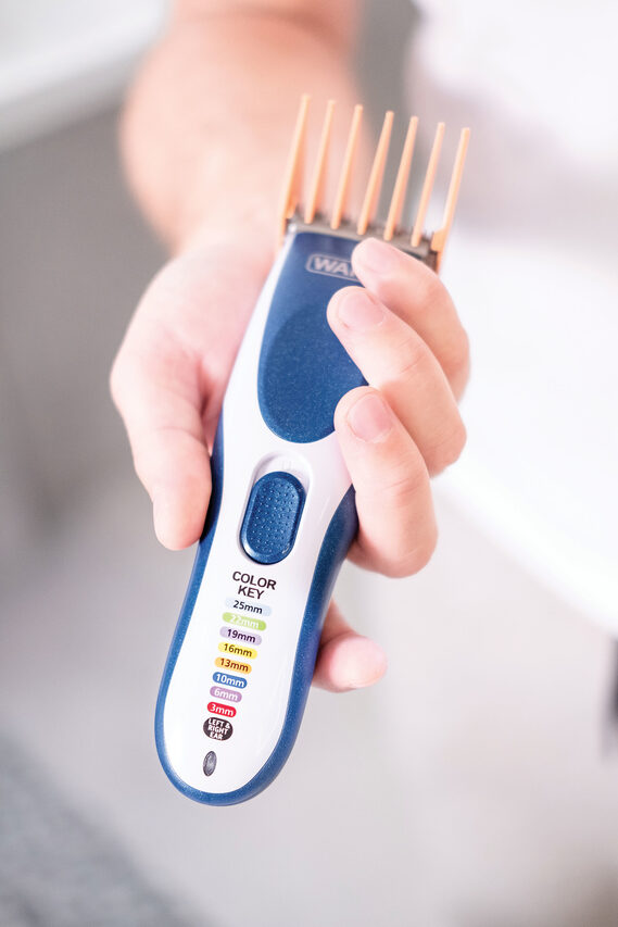 Wahl 09649-016 tagliacapelli Blu, Argento